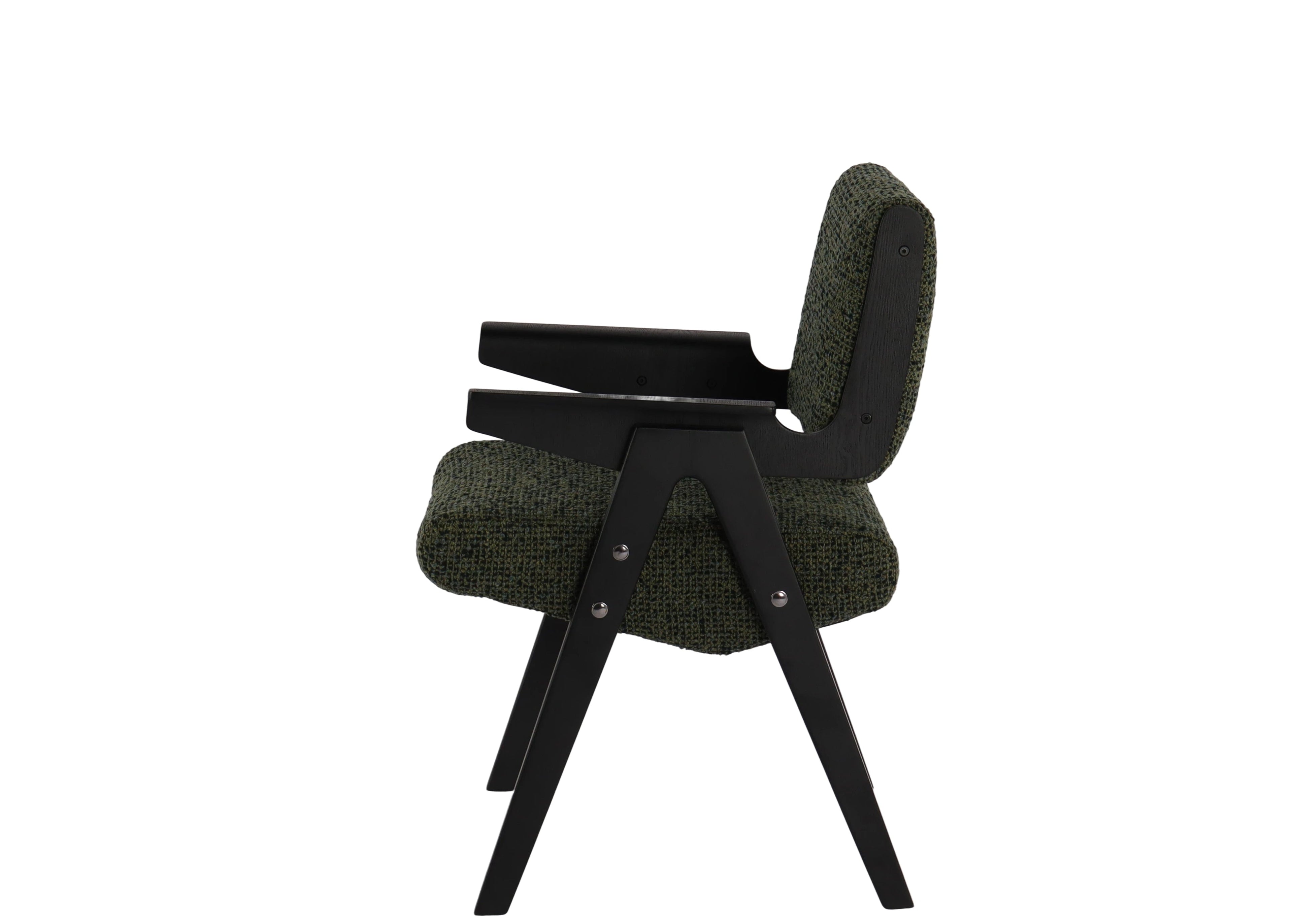 Verdant Armchair - Black Frame with Arms