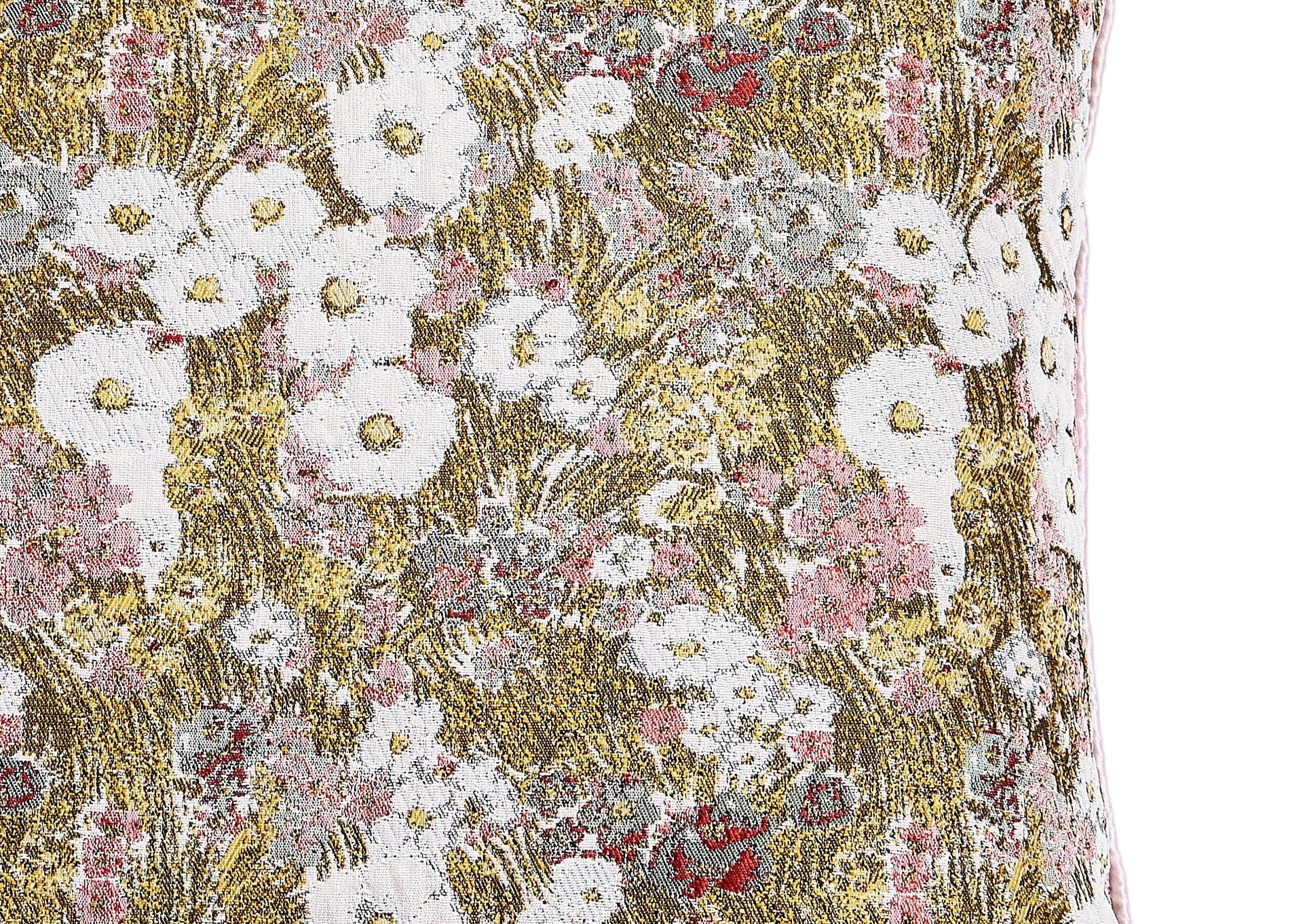 Square Midsummer Garden Floral Cushion