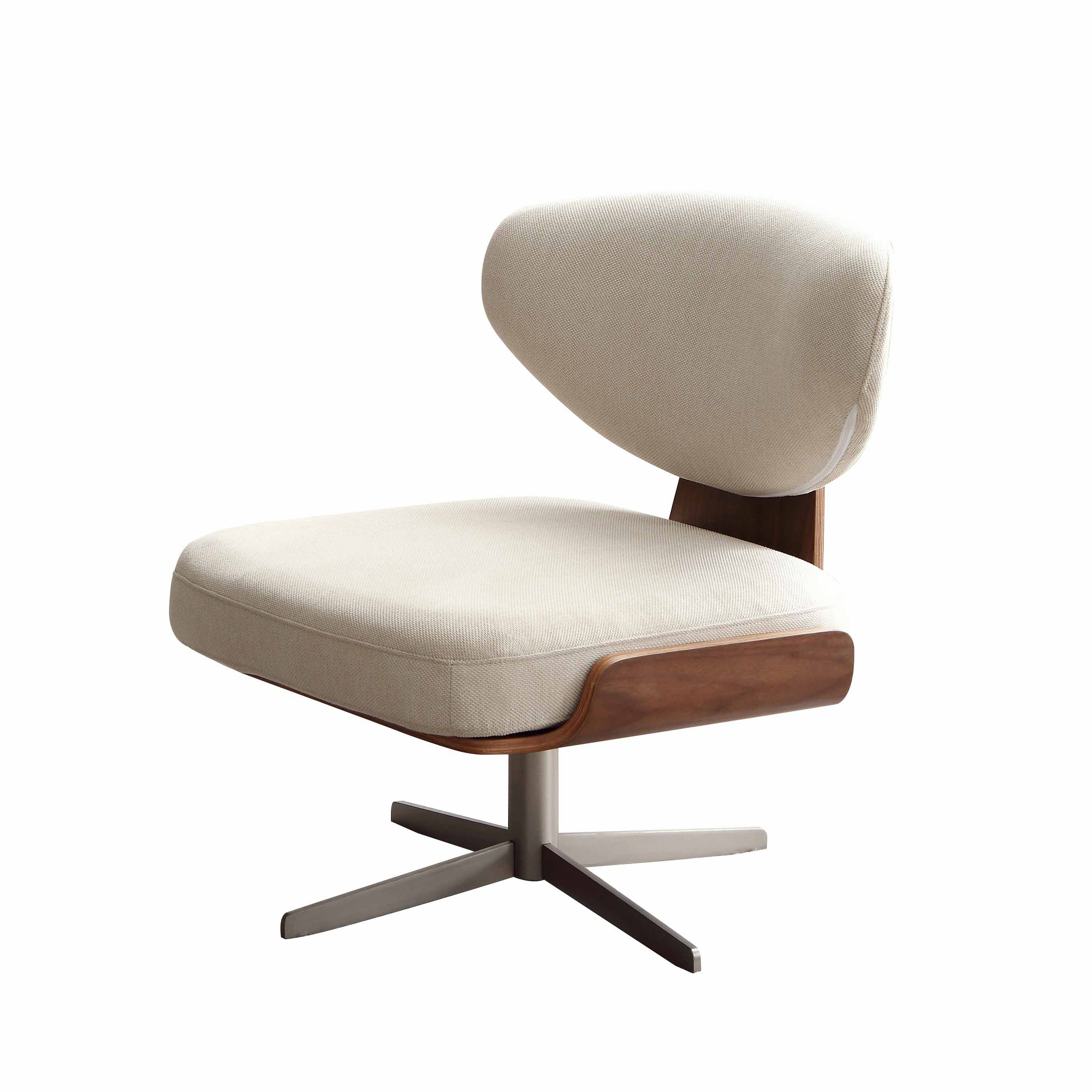 Height Adjustable Linen Office Chair: Suitable for long conference tables, home offices & admin departments