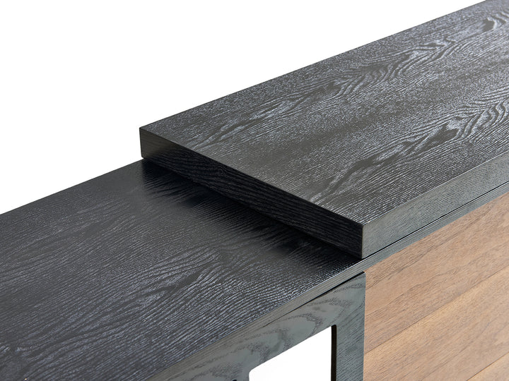 Mid-century plywood dressing table, exquisite craftsmanship details
