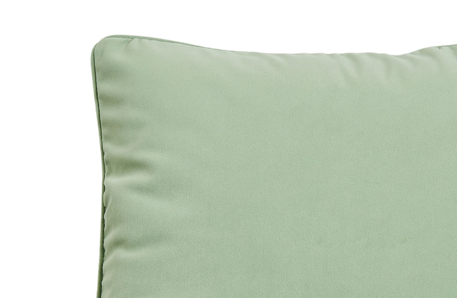 Turquoise Velvet Square Decorative Pillow