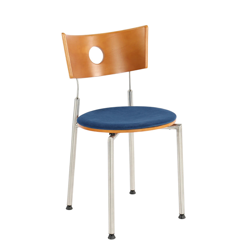 Overall View of Sleek Multi-Purpose Lightweight Portable Velvet Chair