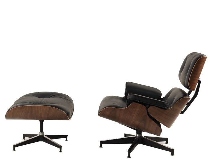 Lounge Chair: Exquisite wood grain on back