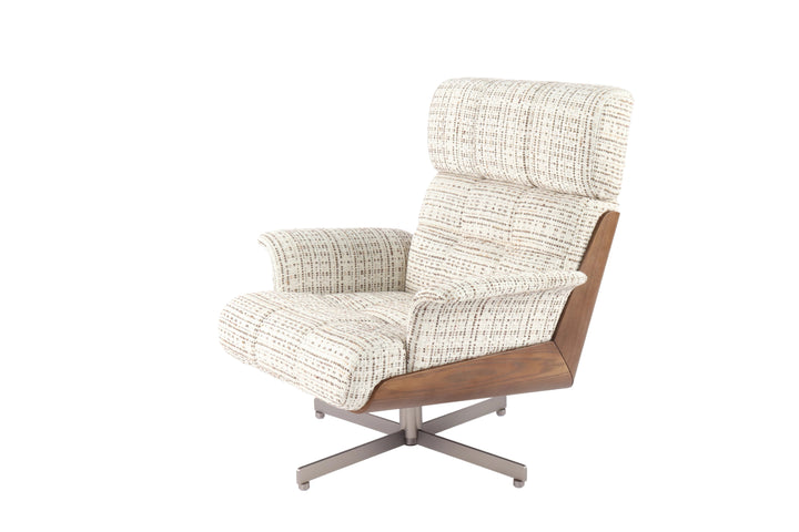 Ergonomic contemporary lounge chair, ultra-comfortable
