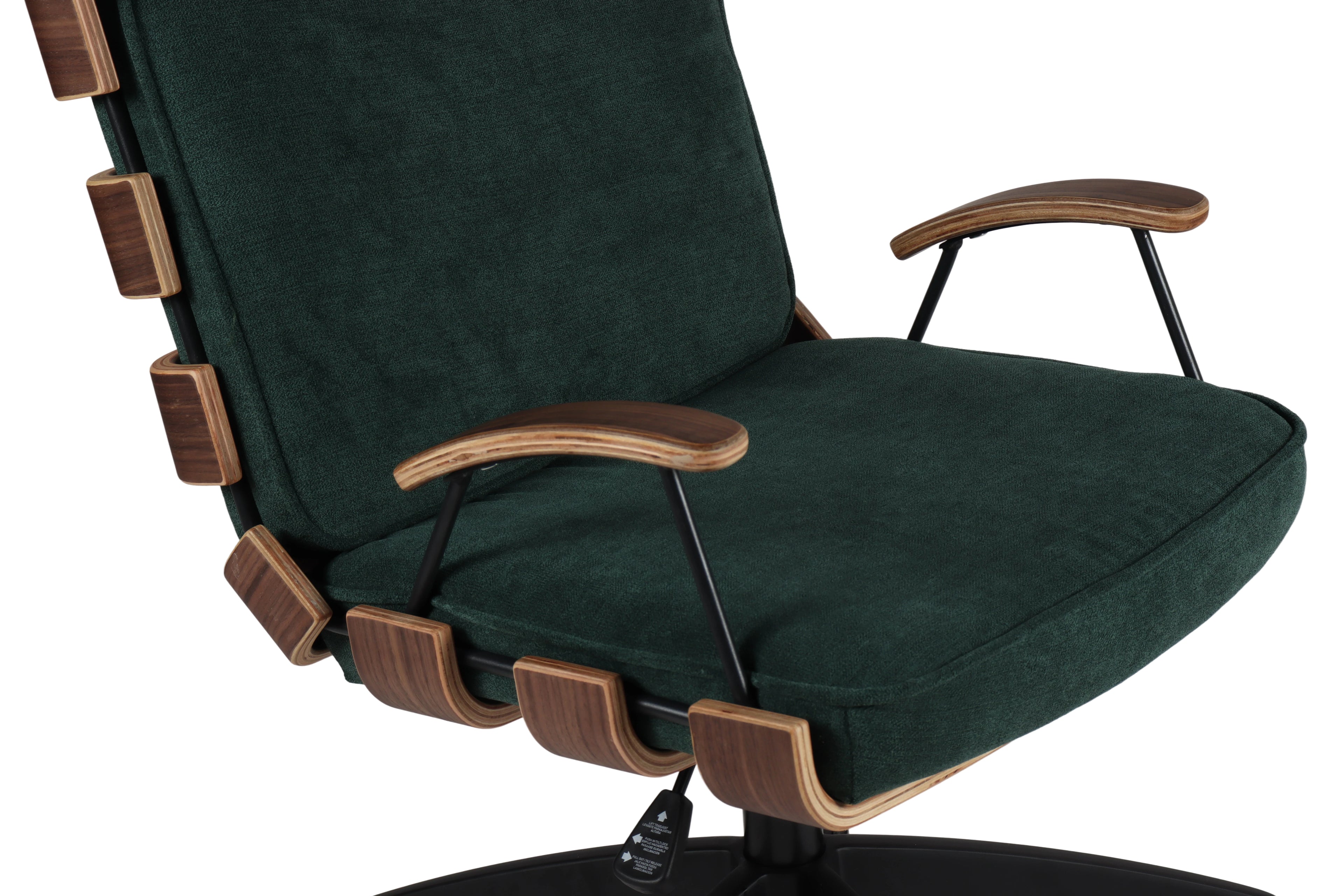 Modern velvet office chair: high-density sponge, good rebound, 3-year warranty (no sagging)