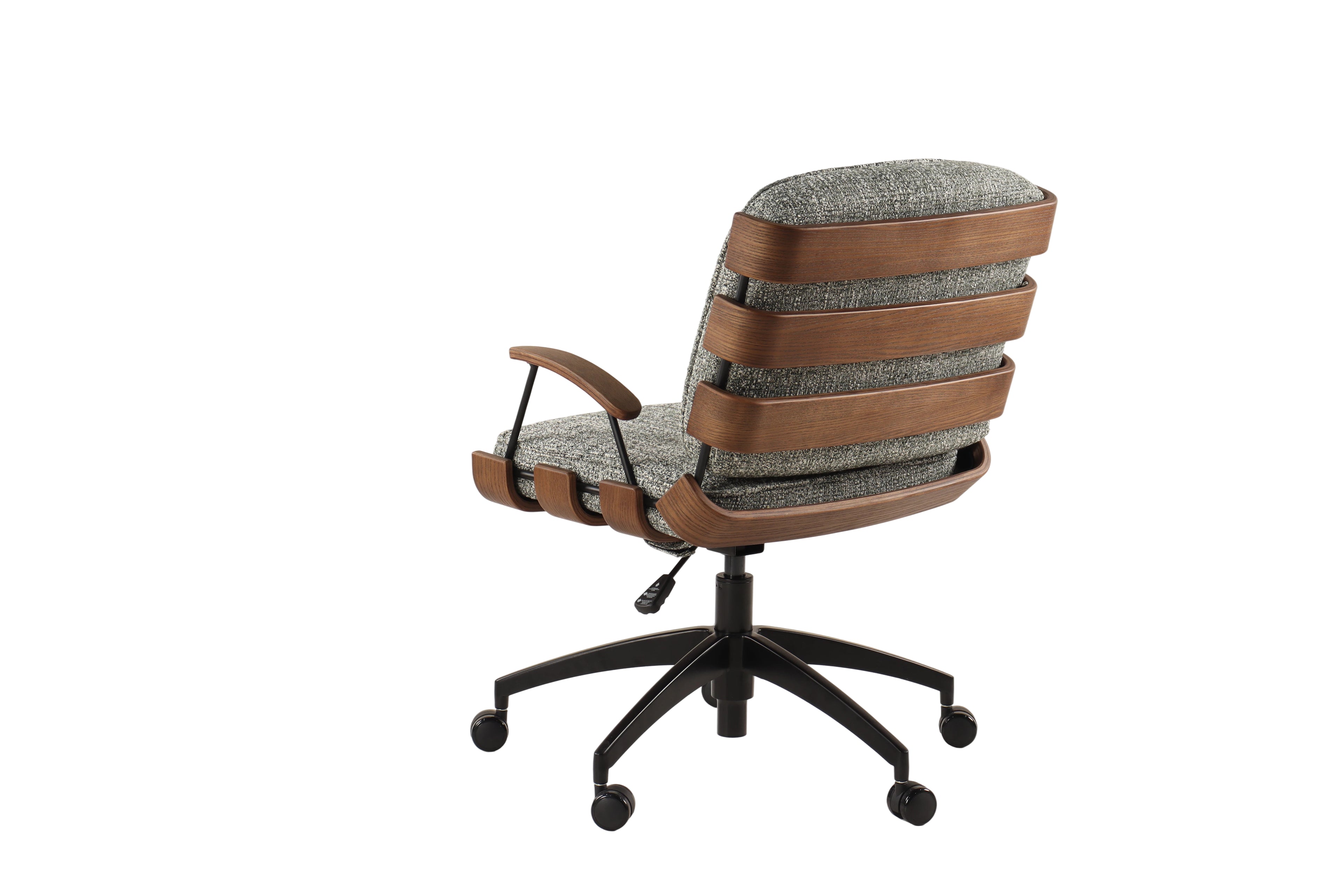 Modern  office chair: backrest with strong design features