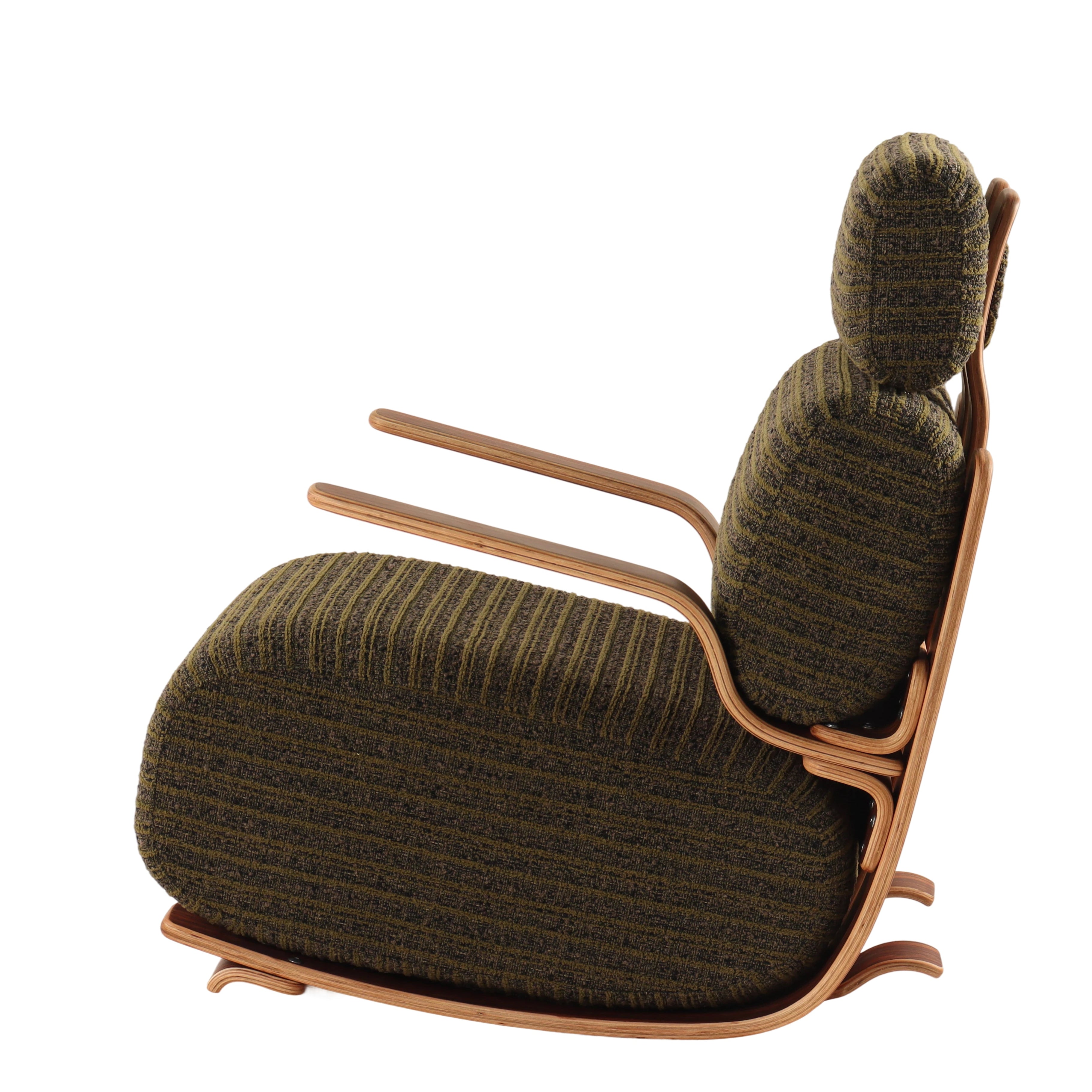 Ergonomic Rocking Chair - High-Density Sponge, Full Support