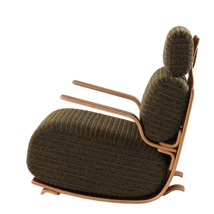 Ergonomic Rocking Chair - High-Density Sponge, Full Support