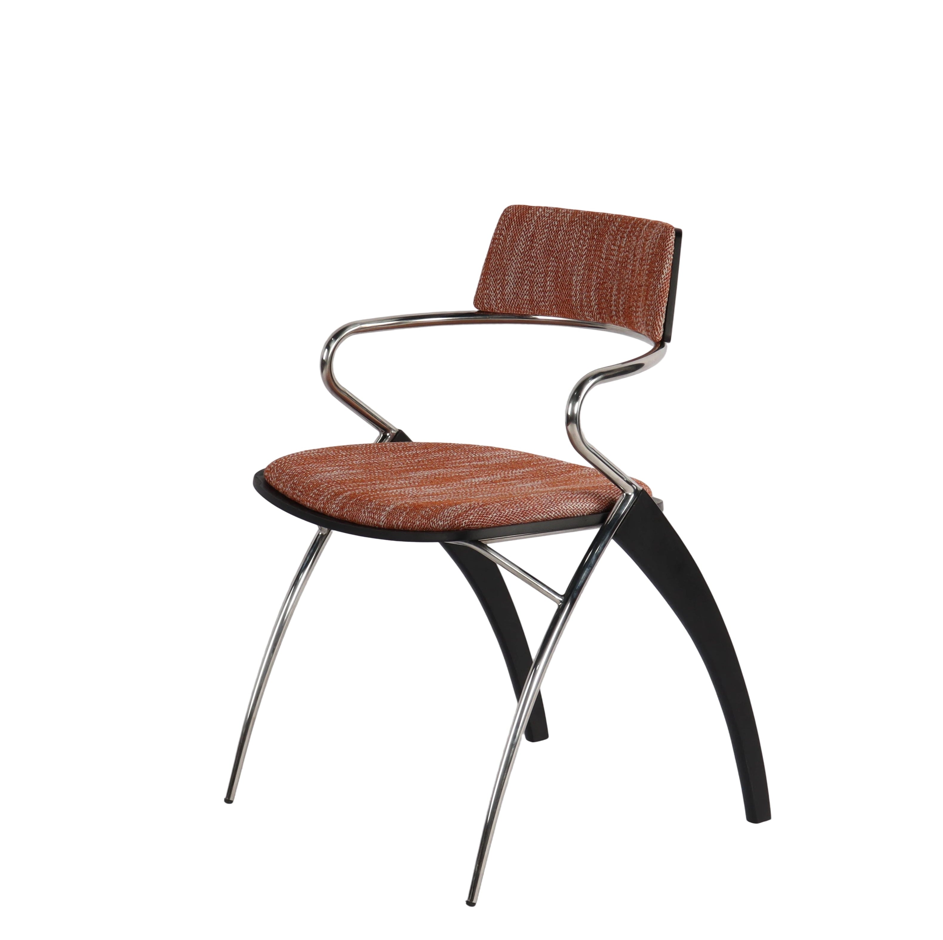 Heavy-Duty Minimal Dining Chair: 120kg Capacity